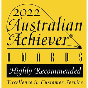 Australian Achiever Award badge